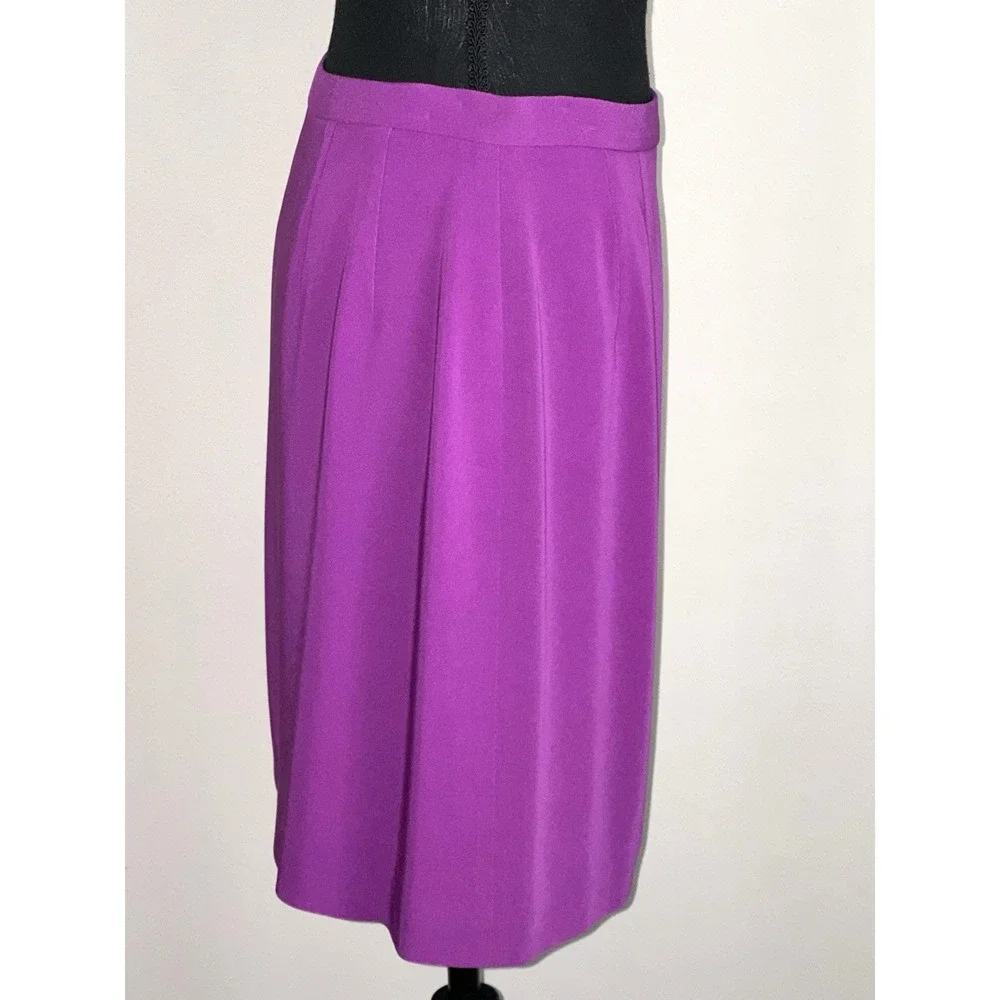 Gianna Women's‎ A-line Pencil Style Skirt Lilac Size (10)